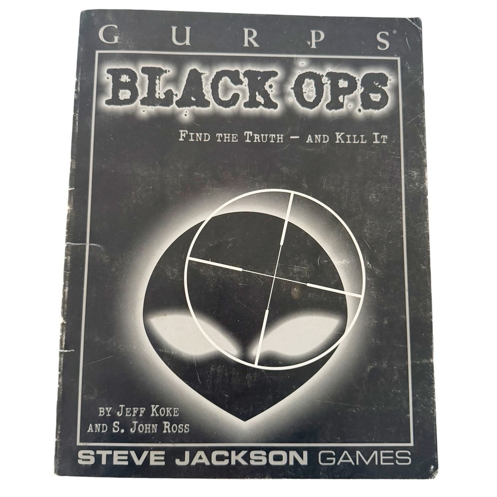 GURPS Black Ops - Steve Jackson Games FAIR